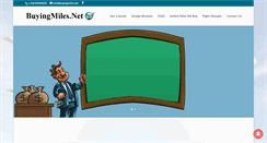 Desktop Screenshot of buyingmiles.net